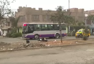 Corredor Morado: Vocero denuncia mal estado de las pistas de las vías metropolitanas