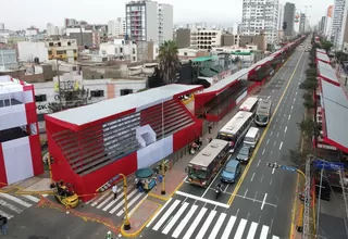 Corredor Morado y Aerodirecto modifican recorridos por cierre de avenida Brasil