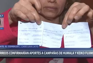 Correos confirmarían aportes a campañas de Keiko Fujimori y Ollanta Humala