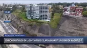 Costa Verde: Edificios antiguos de Miraflores colapsarían ante sismo de magnitud 7.0 - Noticias de edificio