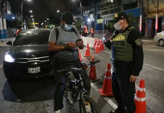 COVID-19: 561 914 personas fueron intervenidas en este año por incumplir medidas del estado de emergencia