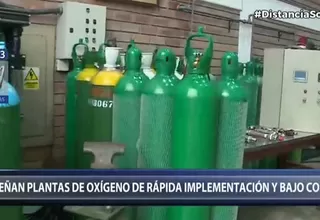 COVID-19: Diseñan plantas de oxigeno medicinal de rápida implementación y bajo costo