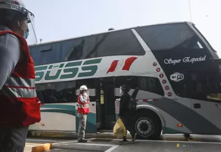 COVID-19: Transporte terrestre internacional de pasajeros fue suspendido por el Gobierno