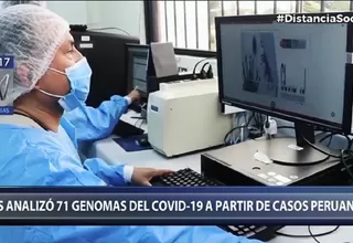 COVID-19: INS analizó 71 genomas del virus a partir de casos peruanos