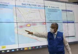 Coronavirus: Mapa de calor muestra crecimiento de casos activos en Huánuco y Cajamarca