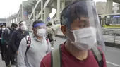COVID-19 Perú: Protector facial ya no es obligatorio en el transporte público - Noticias de protector-facial