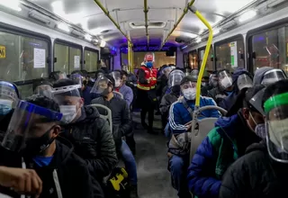 COVID-19 Perú: Uso de protector facial en Línea 1 del Metro Lima sigue siendo obligatorio