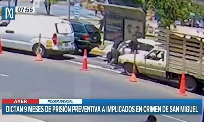 Crimen En San Miguel Poder Judicial Dictó 9 Meses De Prisión