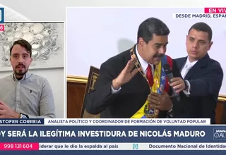 Cristofer Correia: El fraude electoral de Maduro se concreta hoy