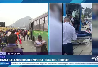 Cruz del Centro continúa operando tras ataque a balazos contra bus en Puente Nuevo