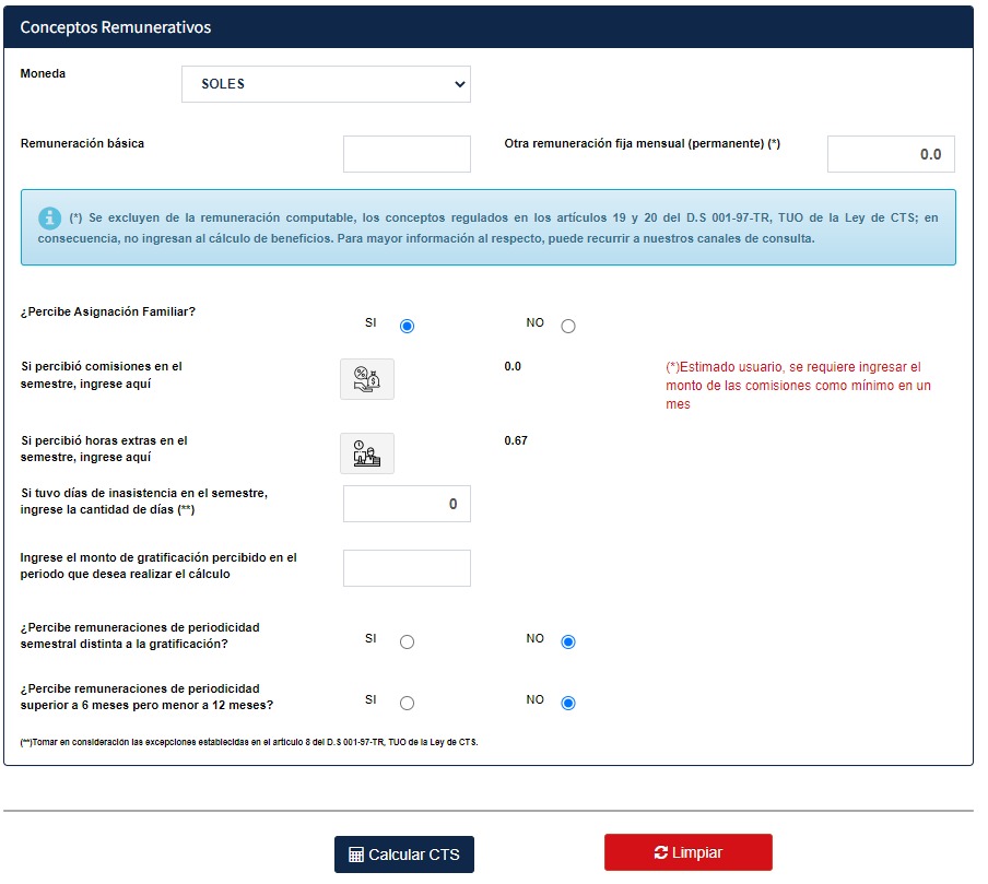 ¿cuánto Recibirás Por La Cts Sunafil Lanza Aplicación Para Calcular El