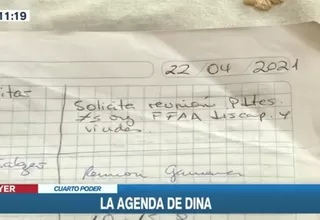 El cuaderno amarillo: La agenda secreta de la presidenta Boluarte