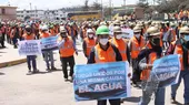 Cuajone: “Queremos que se restablezca el agua”, asegura sindicato de Southern - Noticias de southern-peru