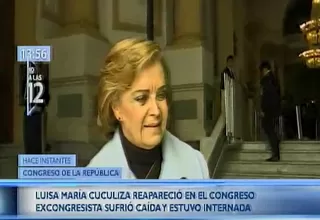 Cuculiza: "Que PPK tome determinación firme sobre los docentes y no retroceda"