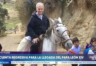 La cuenta regresiva para la llegada del papa León XIV