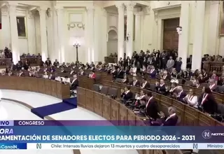 Congreso bicameral: Culminó juramentación 60 senadores para el periodo 2026-2031