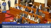 Cumbre de la Américas: congresistas discreparon por delegación venezolana en Lima - Noticias de comision-pueblos-andinos