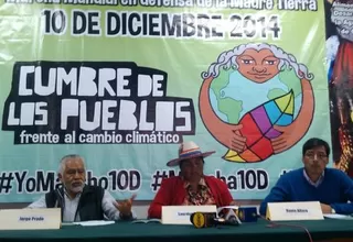 Cumbre de los Pueblos anuncia movilizaciones para el 10 y 11 de diciembre
