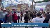 Cusco: El saldo de las manifestaciones en la ciudad imperial - Noticias de cuarto-poder