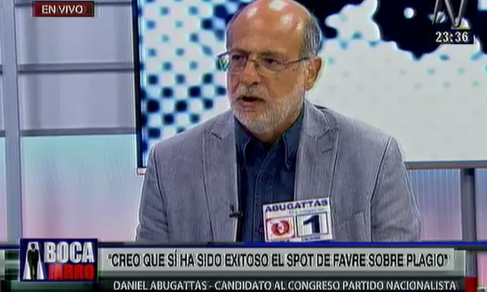 Daniel Abugattás Favre Cambió El Tema Crucial Sobre Supuesto Plagio De Acuña Canal N 9273