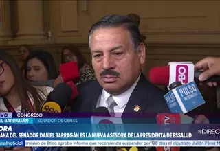 Daniel Barragán rechaza que nombramiento de su hermana en EsSalud esté vinculada a votación sobre facultades