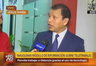 Daniel Maurate: El teletrabajo ayudará a madres trabajadoras y a discapacitados