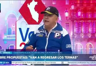 Daniel Urresti pide al JNE definir situación de Rafael López Aliaga antes de las elecciones