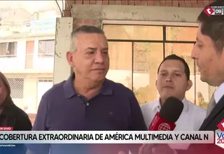 Daniel Urresti pide a sus simpatizantes acudir a votar y expresa confianza en ganar
