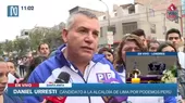 Daniel Urresti reiteró sus críticas a Rafael López Aliaga - Noticias de Alianza Lima