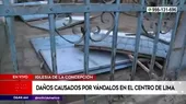 Daños causados por vándalos en Iglesia de la Concepción  - Noticias de centro-comercial