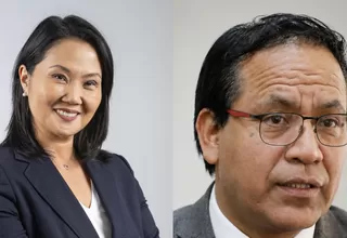 Datum: 39.5% de intención de voto a Keiko Fujimori y 36.1% a Roberto Sánchez