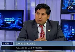 David Galloso: “PeruRail es uno de los temas que exige el pueblo de Machu Picchu”