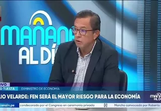 David Tuesta advierte que el Fenómeno El Niño será el mayor reto económico del próximo gobierno
