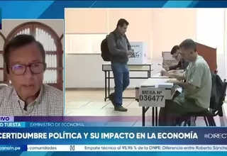 David Tuesta: Economía reacciona con cautela mientras continúan resultados oficiales