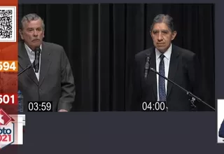 Debate de equipos técnicos: Las propuestas expuestas en seguridad ciudadana y orden interno