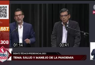 Debate de equipos técnicos: Las propuestas planteadas sobre salud y manejo de la pandemia