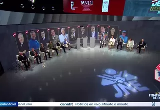 Debate presidencial arrancó con propuestas, ataques e imitaciones