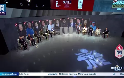 Debate presidencial arrancó con propuestas, ataques e imitaciones