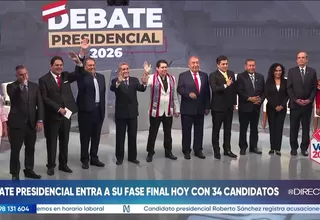 Debate presidencial del JNE: Conoce la programación y candidatos para la segunda jornada