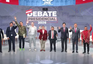 Debate presidencial del JNE: Culminó el cuarto debate presidencial