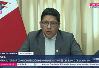 Debaten que Banco de la Nación compre y exporte oro artesanal