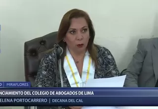 Decana del CAL: "Hasta el momento no se ha remitido el escrutinio final"