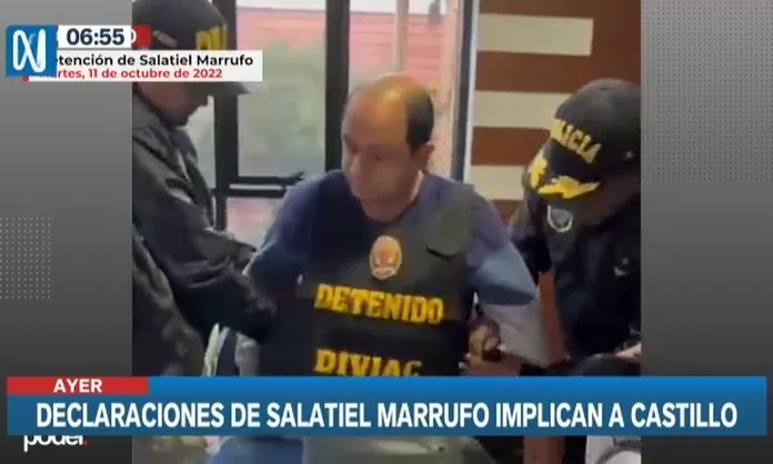 Declaraciones De Salatiel Marrufo Comprometen A Pedro Castillo Canal N 6308