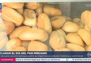 El Congreso declara el 13 de junio como el Día Nacional del Pan Peruano