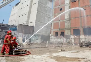 Declaran estado de emergencia en Barrios Altos tras incendio