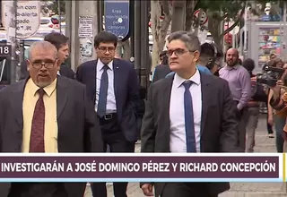 Declaran fundado investigar a fiscal Pérez y juez Concepción por presunto abuso de autoridad