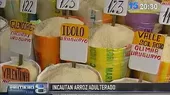 Decomisan más de dos toneladas y media de arroz adulterado en La Victoria - Noticias de arroz