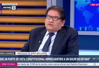 Defensa de Dina Boluarte evalúa amparo tras vacancia presidencial