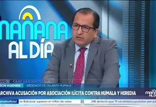 Defensa de Ollanta Humala afirma que caso Gasoducto Sur fue "fabricado" por la Fiscalía