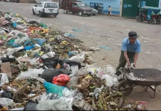 Defensoría denunció penalmente a alcalde de Comas por no recoger la basura